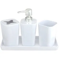 Ensemble De Salle De Bains Alpina Quatre Pièces