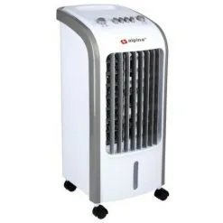 Ventilateur Rafraichisseur D'air 80W Silencieux 3en1 ALPINA Réservoir 4L Ventilateur Refroidisseur Humidificateur 3 Vitesses