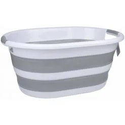 Panier à Linge Pliable Alpina - 60 X 30 X 45 Cm -ALPINA Soldes Magasin 71115289 2
