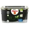 Alpina 0% Conservateur Mur Plaf Monocouche Mat 2L5 Blanc