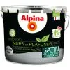 Alpina 0% Conservateur Mur Plaf Monocouche Satin 10L Blanc