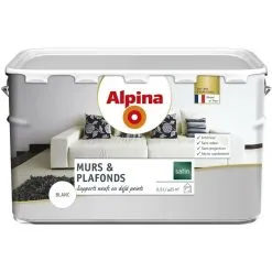 ALPINA Murs Et Plafonds Acrylique Satin 2.5L